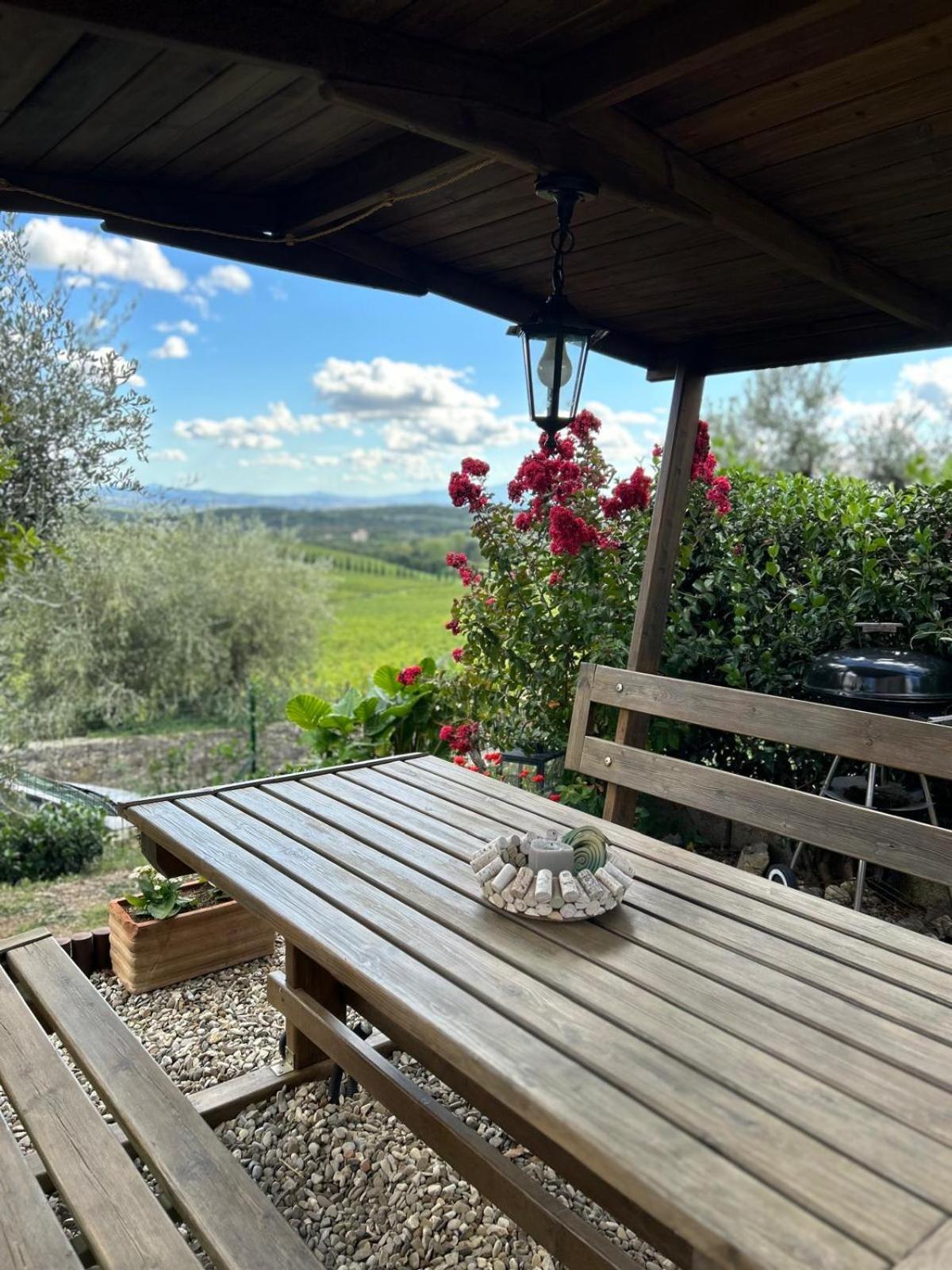 Casa Guardiavigna In Chianti Apartman San Gusme Kültér fotó