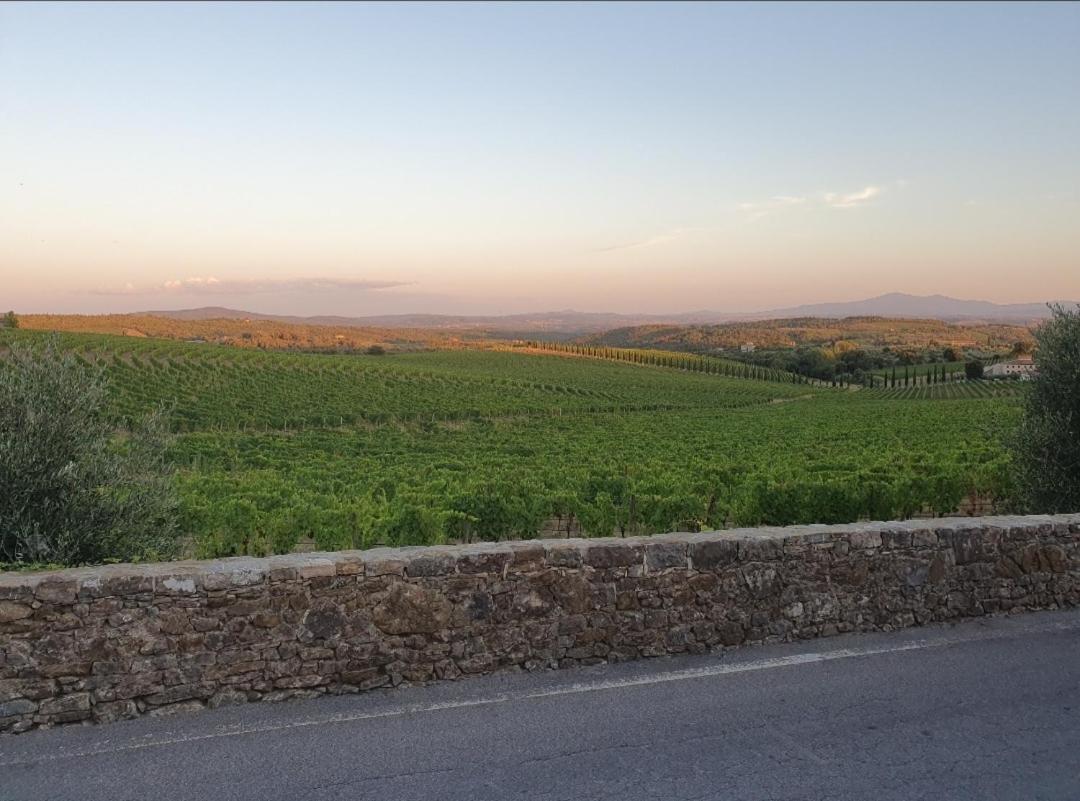 Casa Guardiavigna In Chianti Apartman San Gusme Kültér fotó